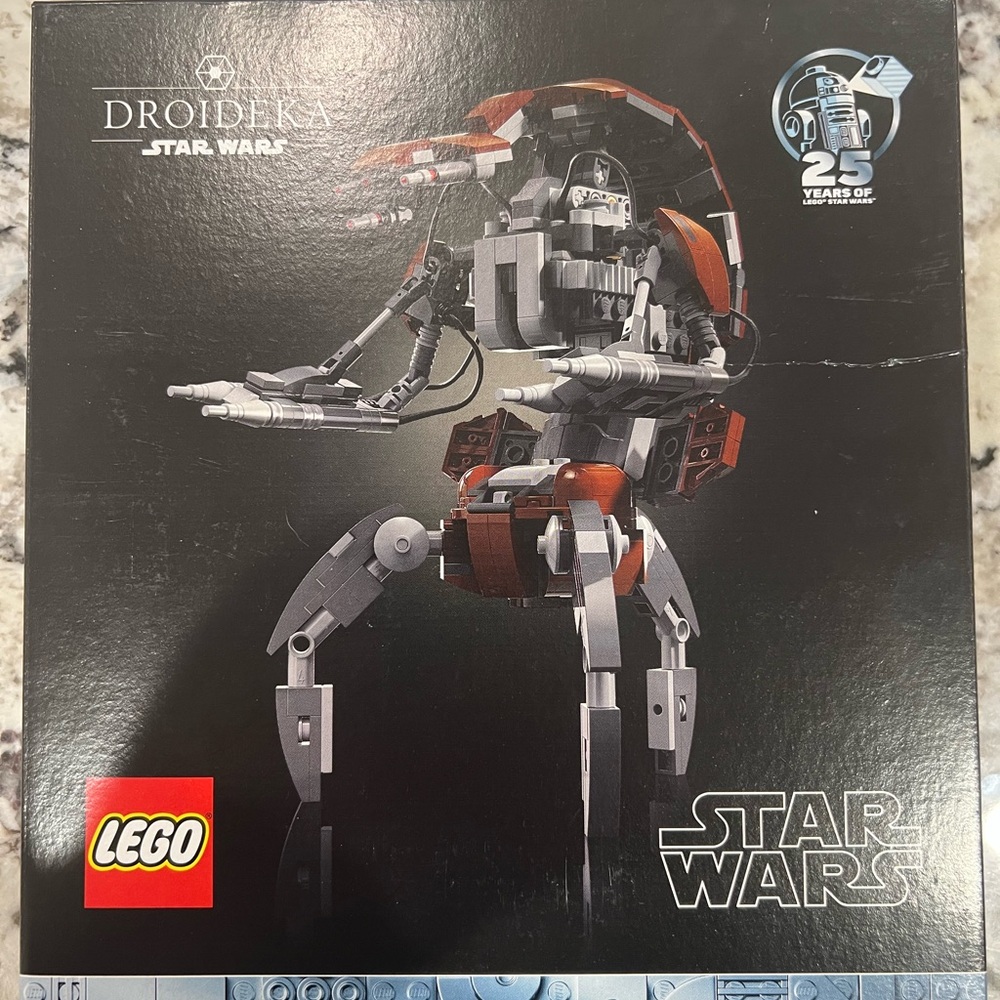 LEGO Star Wars Droideka in Red and Gray